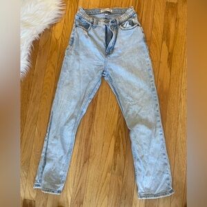 Abercrombie Ankle Straight Ultra High Rise jeans —- CURVE LOVE❤️